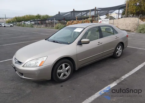2005 Honda Accord 2.4 Ex from USA, damaged, VIN JHMCM56785C007334